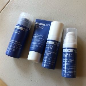 Paula’s choice travel set w/ pouch
